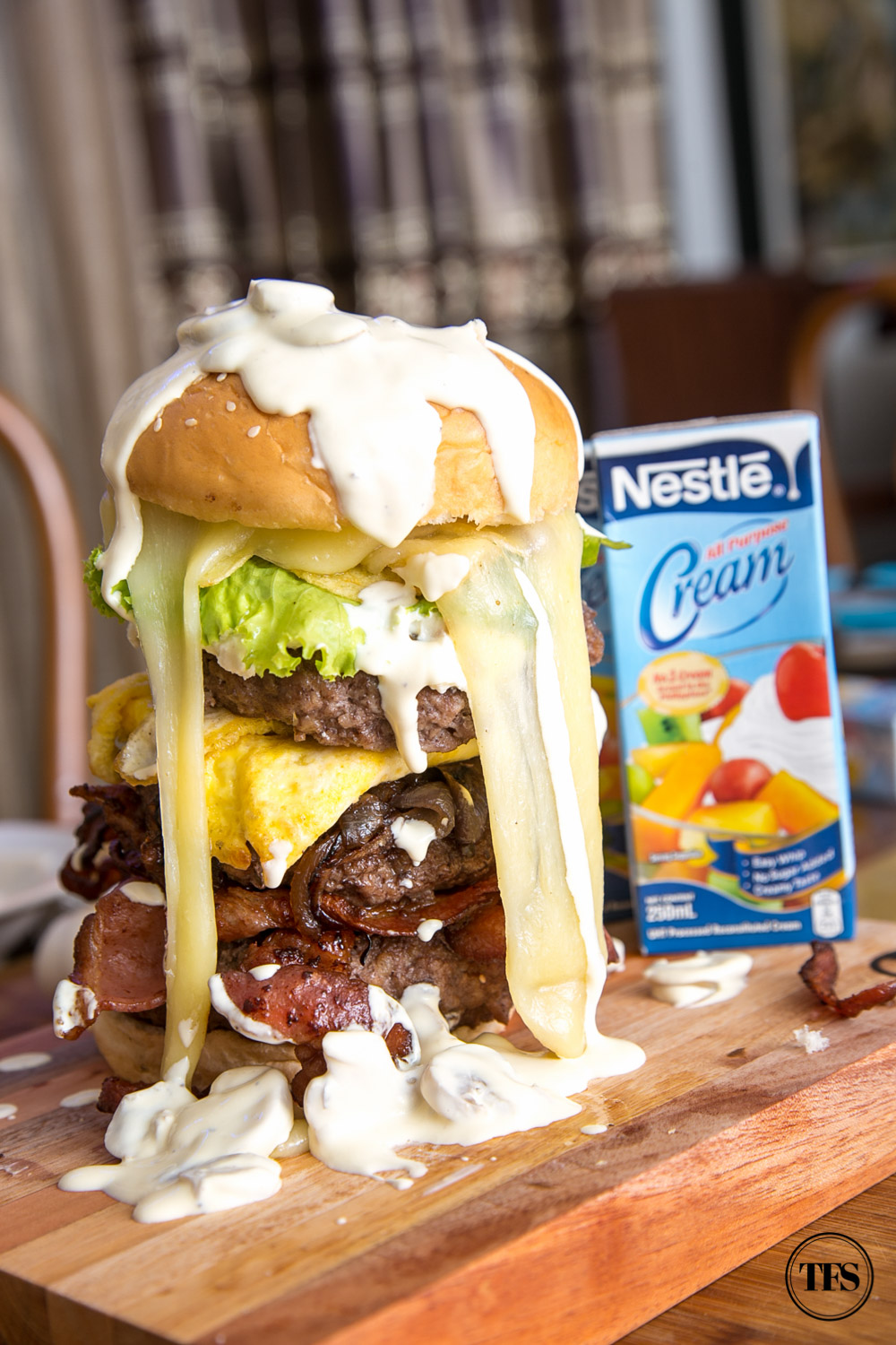 Cream Burger